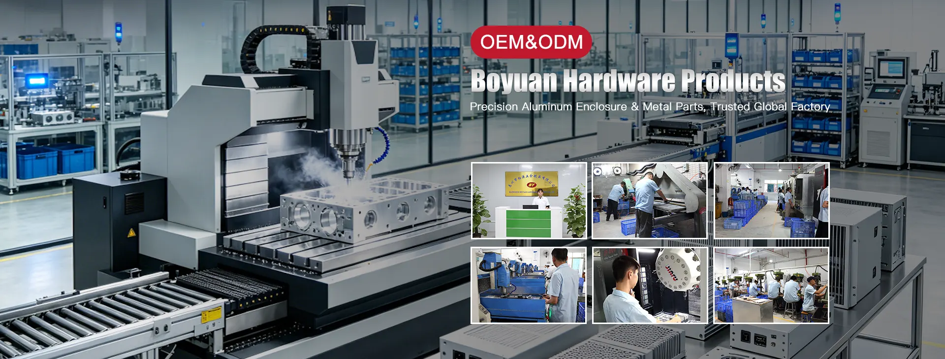 Fabricante de gabinetes de alumínio na China