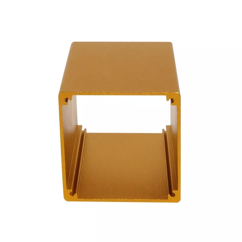 Gabinete de caixa de controle industrial de alumínio 52×52mm