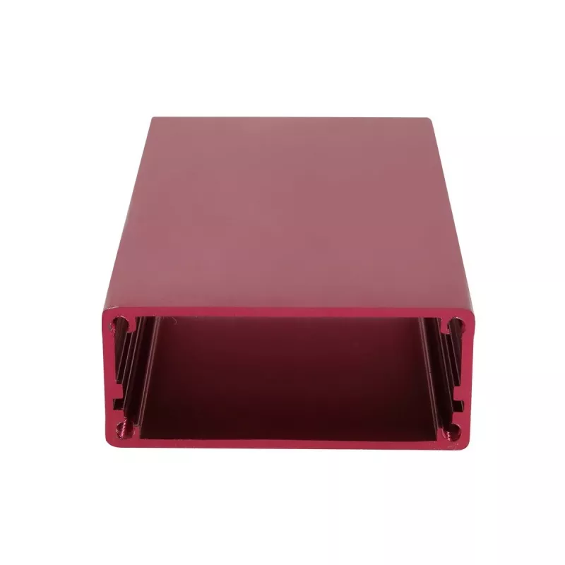 Gabinete de instrumento de alumínio 57×24mm para equipamento de medição