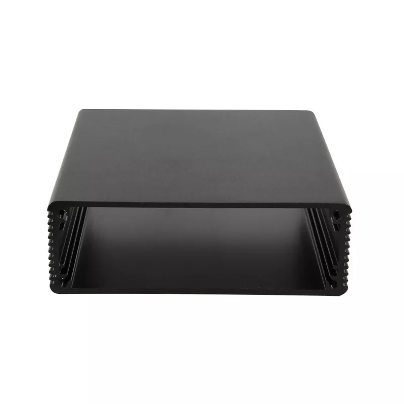 Carcaça de alumínio 82×27mm para módulo de comunicação e controle eletrônico