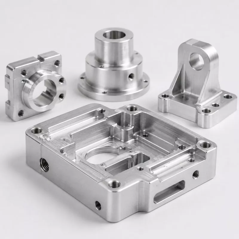 Componente de alumínio usinado CNC